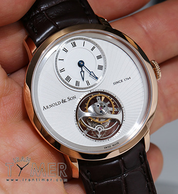 توربیلون فوق باریک آرنولد و پسر ساعت مچی گران قیمت 2014 2013 سبک لوکس "Arnold & Son UTTE "Ultra-Thin-Tourbillon